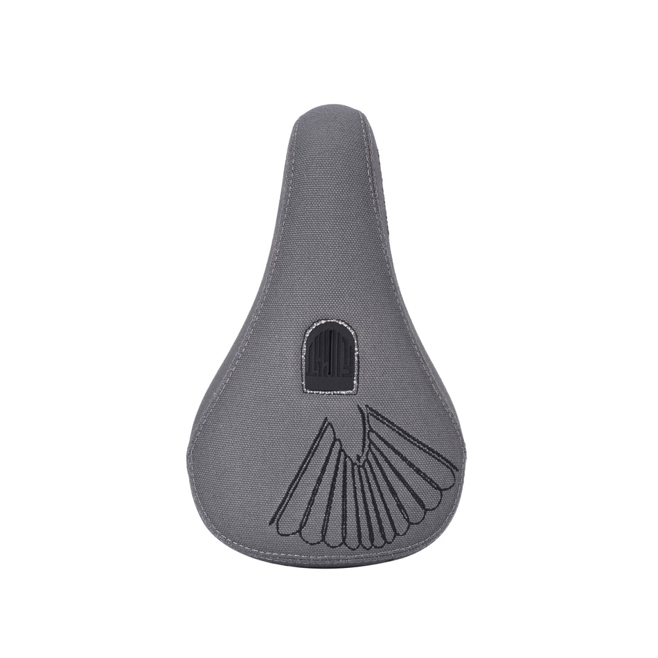 FLIGHT e1a PIVOTAL SADDLE SEAT - Gray & Black Wing