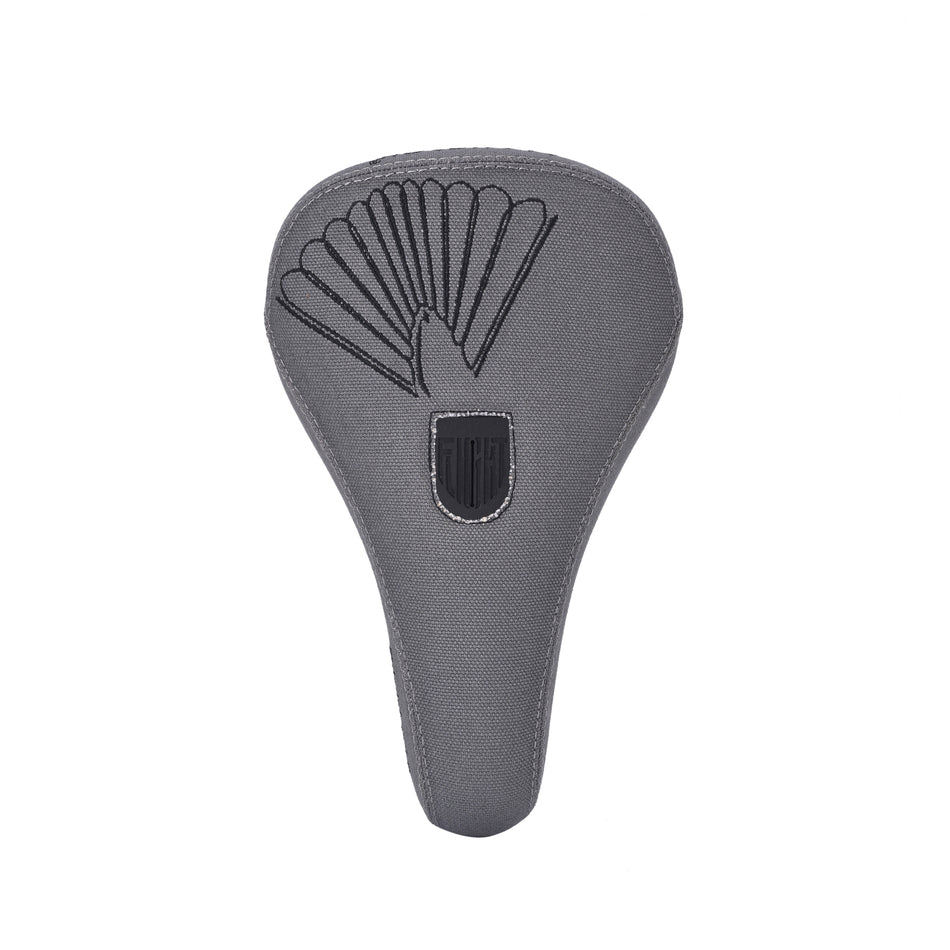 FLIGHT e1a PIVOTAL SADDLE SEAT - Gray & Black Wing