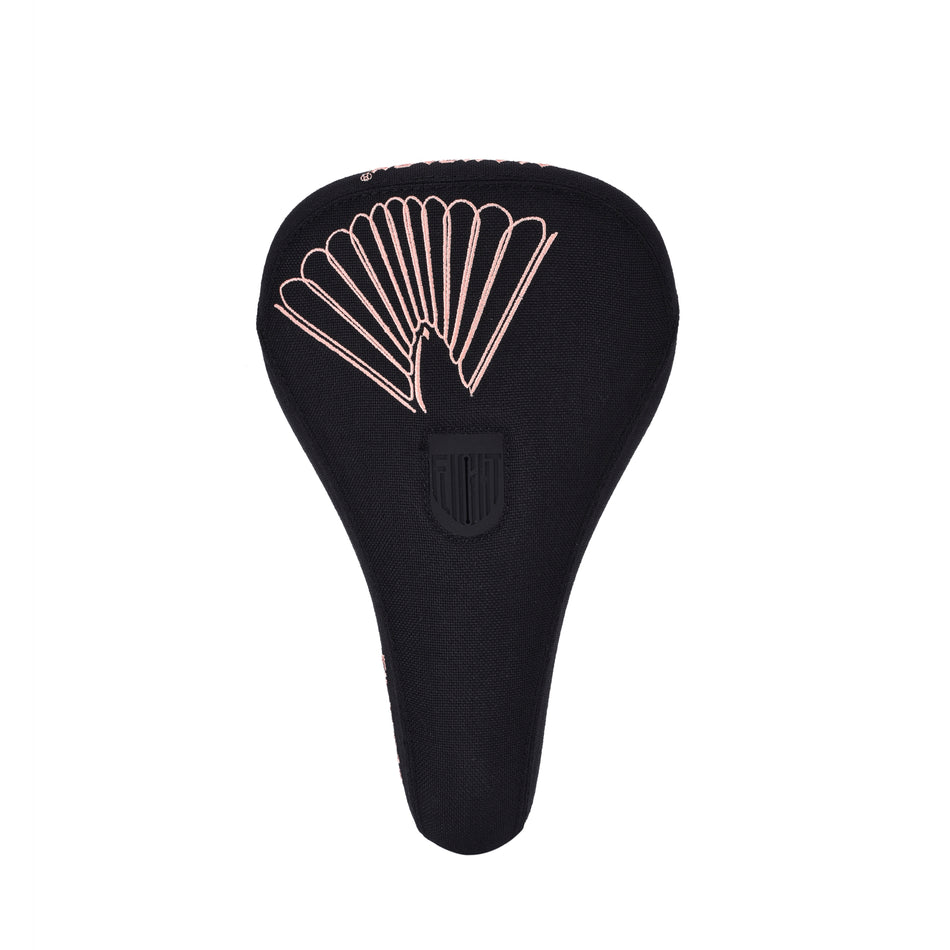FLIGHT e1a PIVOTAL SADDLE SEAT - Black & Pink Wing