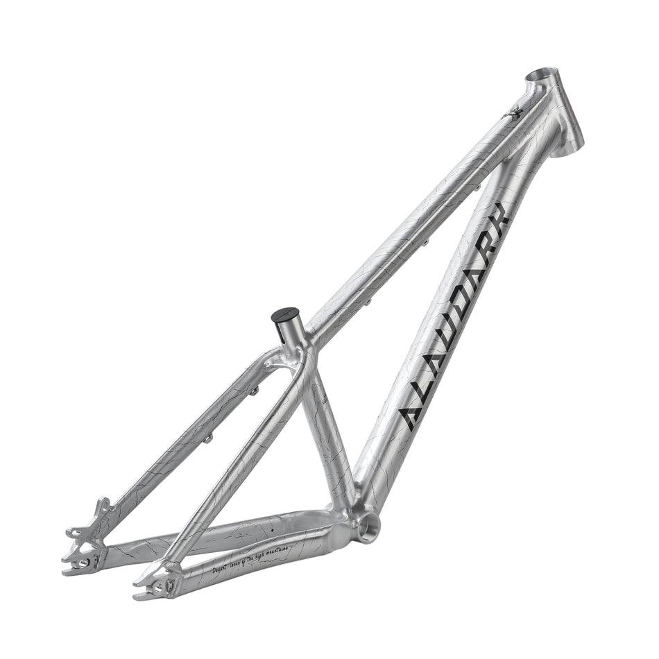 THE MECHANIC - ALAUDARK LARK DJ2 Dirt Jump Bike Frame 26" - SLIVER